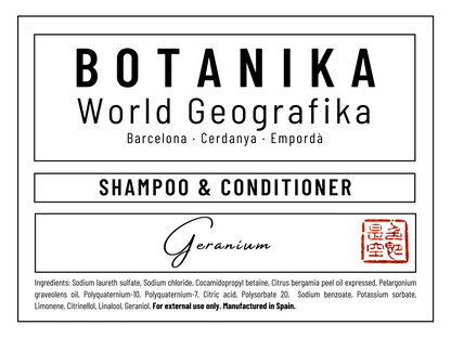 Shampoo & Conditioner Geranium